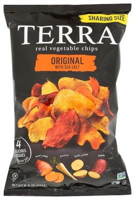 Terra Original Real Vegetable Chips With Sea Salt Sharing Size 8.2 Oz
