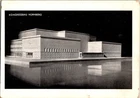 WW2 WWII German Germany Military Wehrmacht Army Postcard Kongressbau Nurnberg