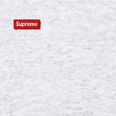 Supreme Small Box Hooded Sweatshirt Ash Grey | eBay