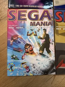 Sega Mania Uk Video Game Magazine Lot - #2, 3, 7, 8