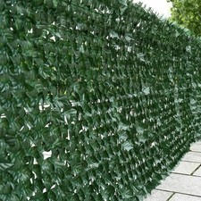 5m 3m Artificial Hedge Ivy Leaf Garden Fence Balcony Privacy Screens Wall Panel