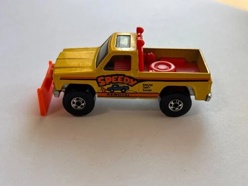 Vintage Hot Wheels 1979 Super Scraper Truck - Speedy Removal Snow Dirt Sand