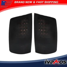 For 2002-2005 2006 Dodge Ram 1500-3500 Tail Lights Smoked Black Left&Right LED