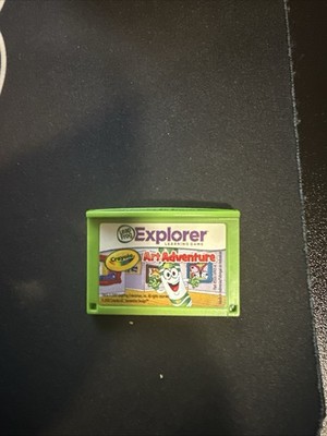 Leap Frog Explorer Crayola Art Adventure Learning Game Cartridge   Pre-Owned