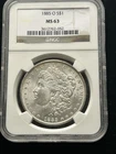 1885 O US Morgan Silver Dollar in Choice NGC MS63 Condition ++MINT++