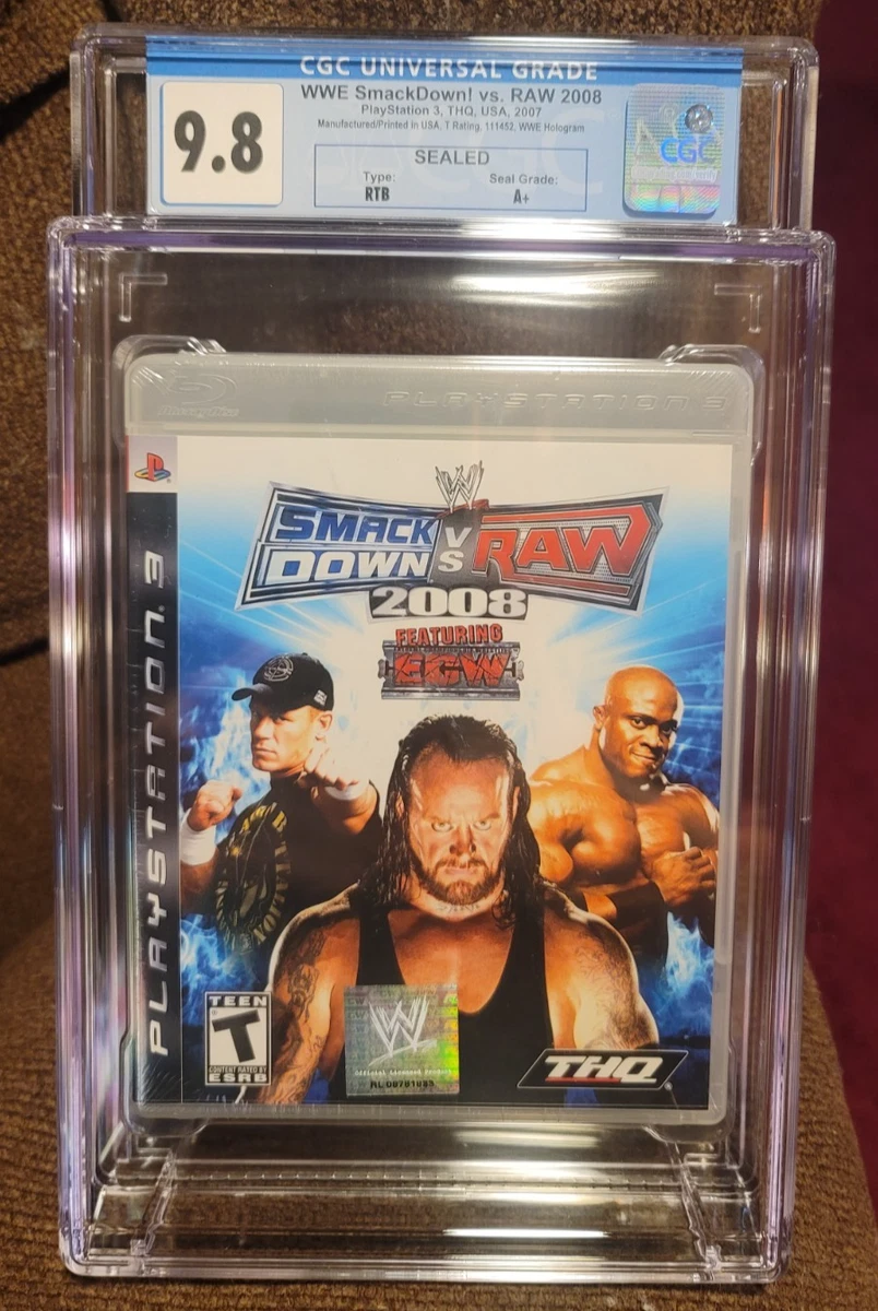 Jeu Sony Playstation 3 Smack Down Vs Raw 2009 PS3 PAL fr