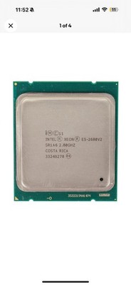 Intel Xeon E5-2680 V2 2.8GHz 10-Core 25MB 8GT/s SR1A6 LGA2011 B Grade Server CPU