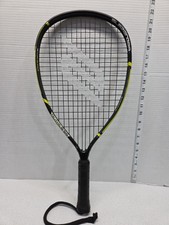 Slazenger Ruthless Tennis Racket Yellow 14 X 20 String Pattern