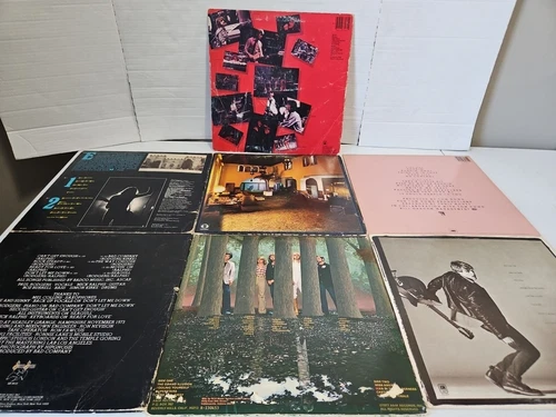 Lot of 7 Rock / Pop albums  70's, 80's Eagles Bad Co Styx Toto Frampton