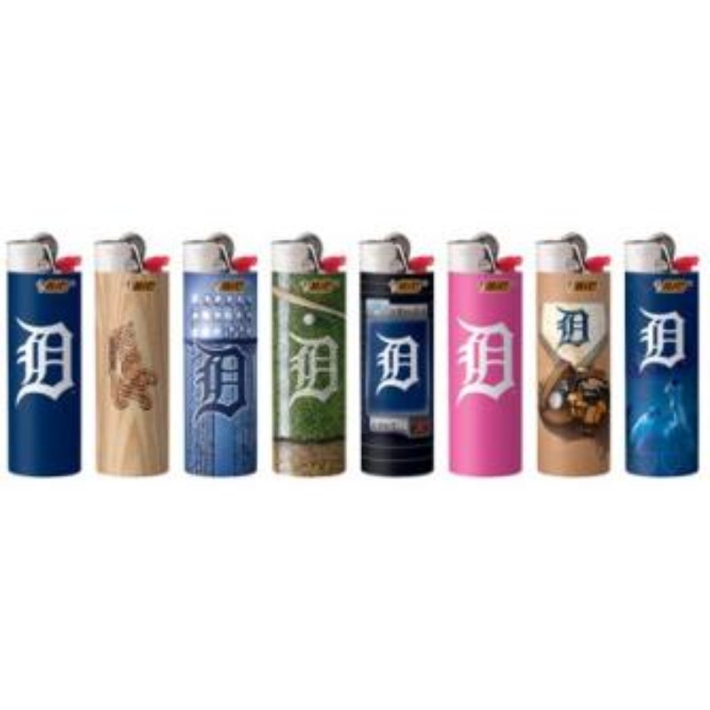 10x Bic Lighter Tigers Series Design Maxi Regular Fun & Collectible Pack 5ct