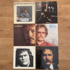 Gordon Lightfoot 6-LP Lot: "Summer Side Of Life"/"Endless Wire"/ 4 more, EXC