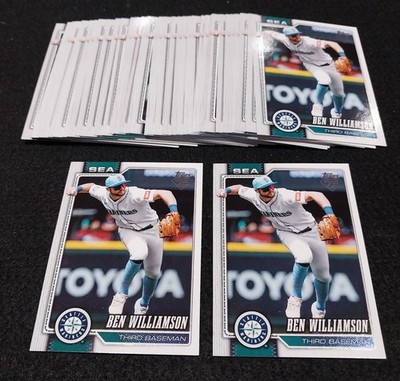 2026 Topps Baseball Series 1 LOT (40) cards #226 Ben Williamson Seattle Mariners
