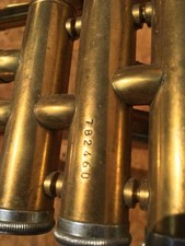 Trumpet with serial number Used