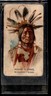 MANY HORNS 1888 N2 Allen & Ginter American Indian Chiefs