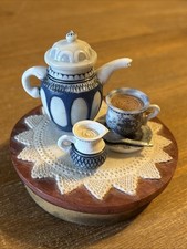 Our America Yankee Candle Topper, Tea Time, Cocoa, Coffee, Teapot, Cream