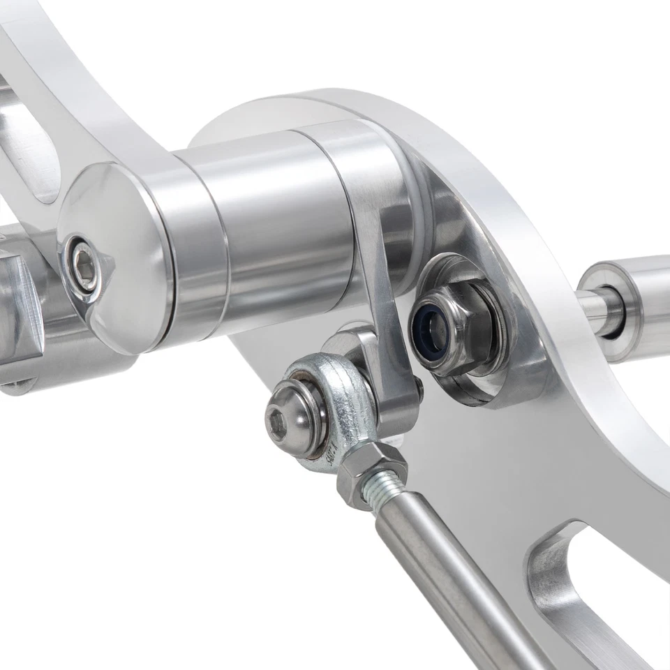 Extensión de control delantero CNC XV1100 1986-1999 6" para Yamaha Virago 750/1100 Foto 3 de 4