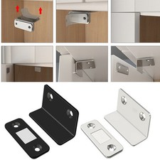 Brand New Latch Parts Replacement Silver/Black Steel Catch Accessories