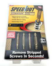 Ontel Speed Out Titanium Damaged Screw Extrac...
