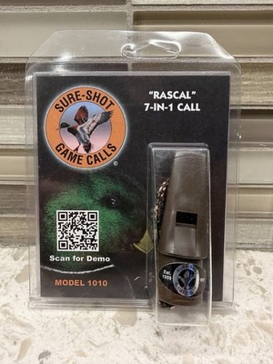 Sure Shot Game Calls Rascal 7 In 1 Call Model 1010