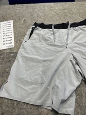 Ten Thousand  Interval Shorts (withLiner)  9” Inseam  SZ= M Color Grey