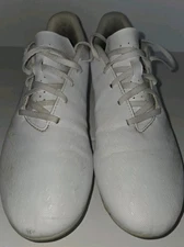 Adidas Predator Accuracy.4 FxG White Cleats Adult Unisex (FZ6110)  Size 11