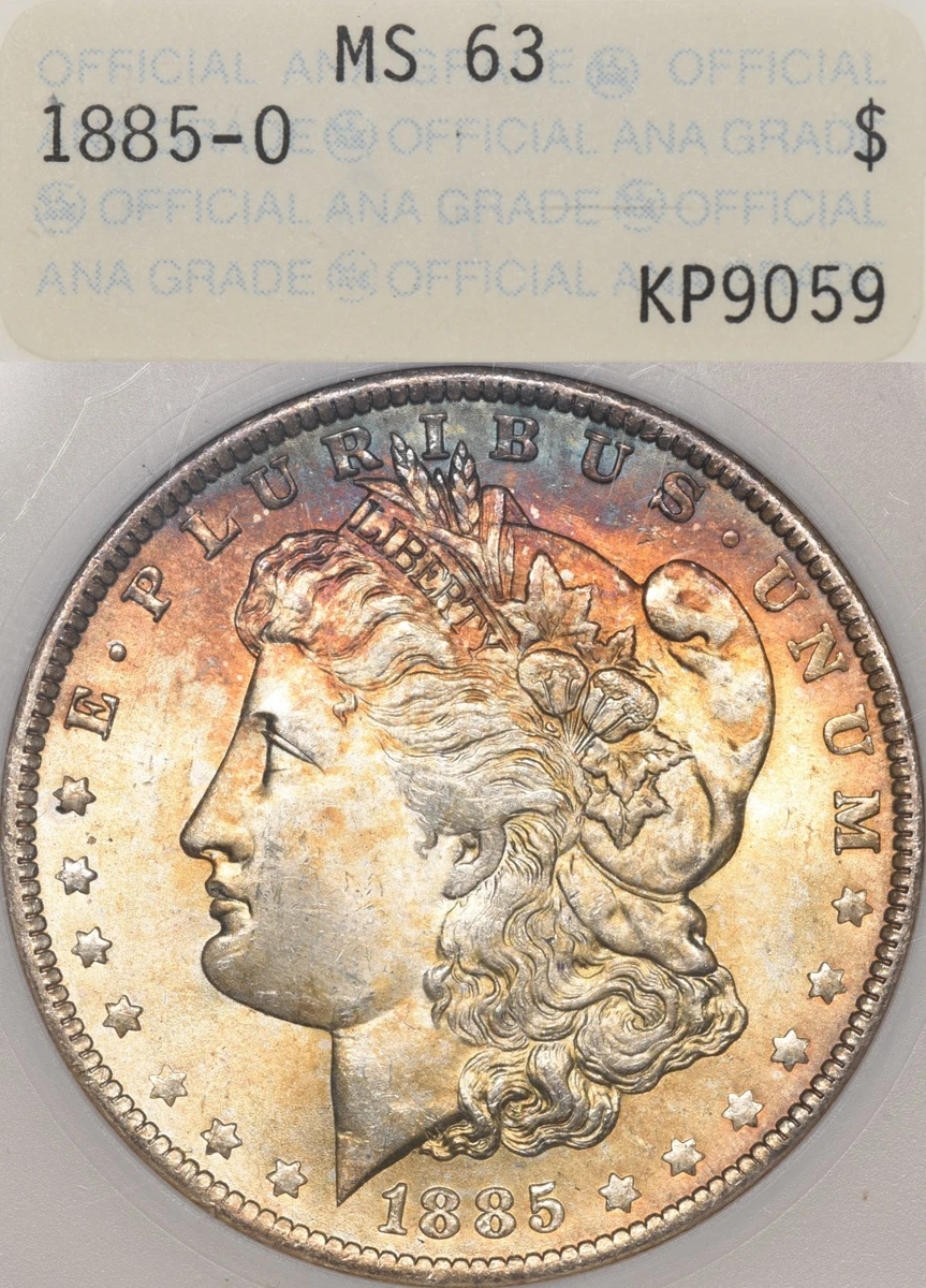 MS 63 Graded 1885 Year Morgan US Dollars (1878-1921) for sale | eBay