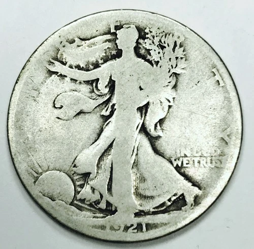 *1921 D WALKING LIBERTY* *RARE DATE* NR #G3731
