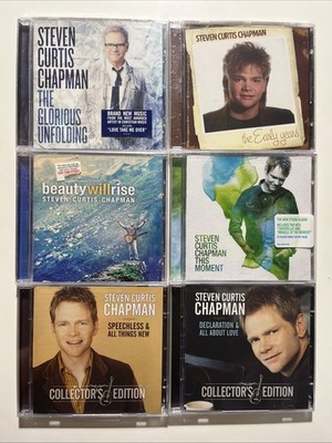 NEW SEALED 6 CD LOT STEVEN CURTIS CHAPMAN COLLECTOR'S EDITION EARLY YEARS BEAUTY