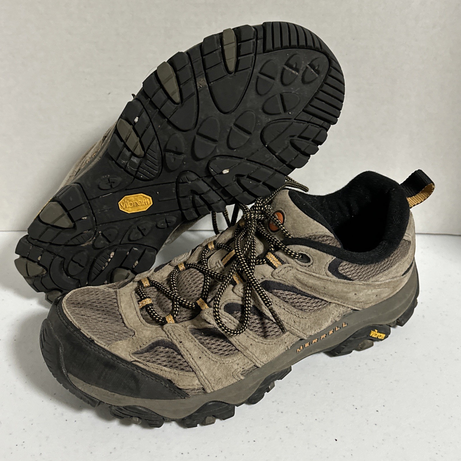Scarpe da trekking uomo Merrell Moab 3 taglia 10 5 marrone noce trail outdoor