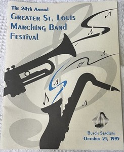 Greater St. Louis Marching Band Festival 1995 24th Annual Booklet