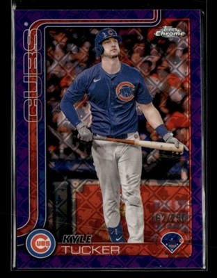 Kyle Tucker 2025 Topps Chrome - Logofractor Edition Purple Refractor#/250 SP 🔥