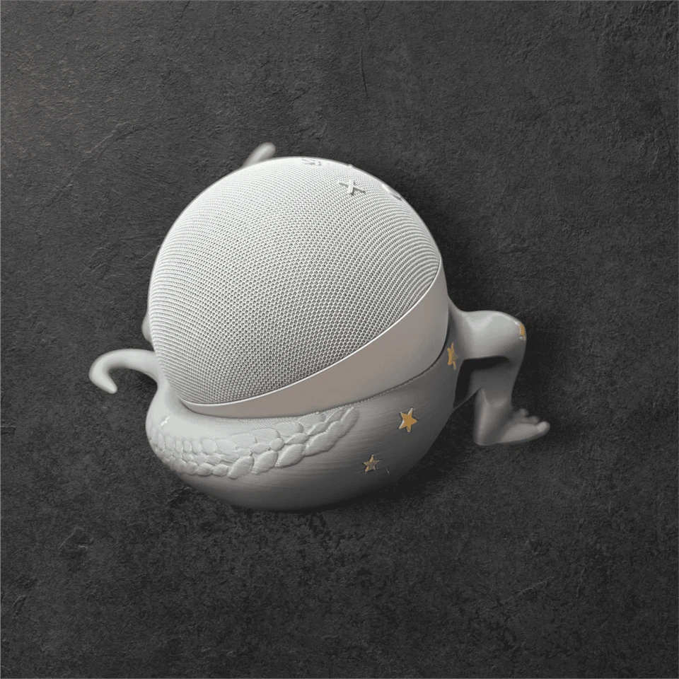 Echo Dot 5 Halterung Sternendrache – 4-farbig PLA Ständer Alexa - Bild 4 von 4