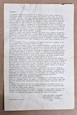 AVANGUARDIA NAZIONALE - CICLOSTILE  ORIGINALE -IL COMUNISMO UCCIDE ANCORA - 1970