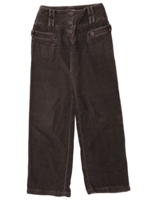 Max & Co. Womens Wide Leg Jeans UK 6 XS W28 L32 Grey Cotton CN07