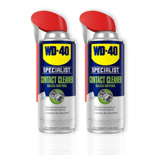 WD-40 Specialist Contact Cleaner Spray with Smart Straw, TWIN PACK, 11 OZ