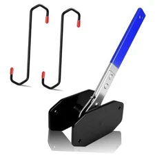 Brake Caliper Compression Tool with 2 Hanger Hooks, 360° Adjustable Piston 