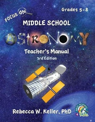 Rebecca W Kelle Focus On Middle School Astronomy Teacher's Manual  (Taschenbuch)