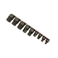 Laser Tools Low Profile Impact Sechskant Bit Set 0.6Cmd,1Cmd 9Pc 5665