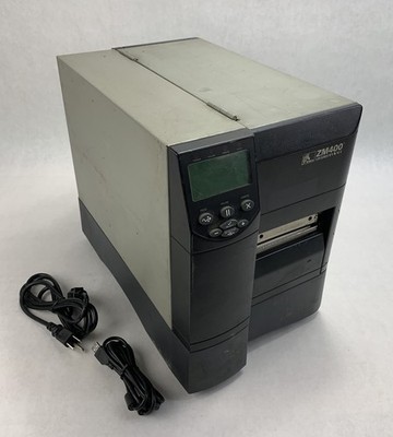 Zebra ZM400 ZM400-2001-0100T 200dpi LP / TLP Printer - For Parts Bad Hinge