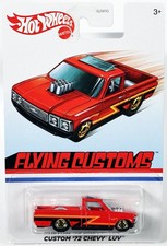 Hot Wheels Custom 1972 Chevy Luv Flying Customs Series - GJW95 Red NRFP 1:64