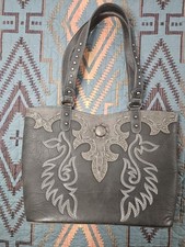 American Bling Western Style Bag. Large Pocket On Backside. No Flaws