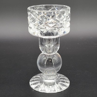 BLOCK Signed Olympic Round Bowl Hurricane Lamp Base Poland DISCONTINUED