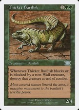 MTG Thicket Basilisk 6ED English NM