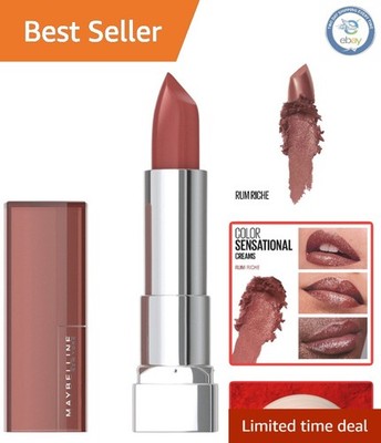 Color Sensational Rum Riche - Luxurious Hydrating Lipstick for Effortless Beauty