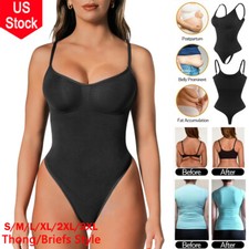 Shapewear Tummy Control Bodysuit Thong or Brief Shaper Snatched Waist