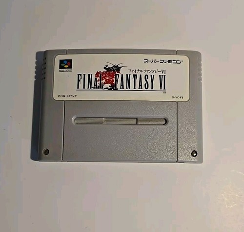 Jeu SUPER FAMICOM / SUPER NES Japon : FINAL FANTASY 6 - Cartouche Originale