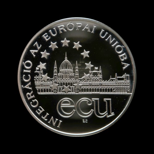 HUNGARY. 1995, 1000 Forint, Silver - FIFA World Cup, France '98, ⚽️ RARE - Picture 7 of 8