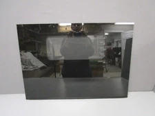Range Outer Door Glass w/ Trim, Black  (29 1/2" x 20 7/8" Overall)  ASMN