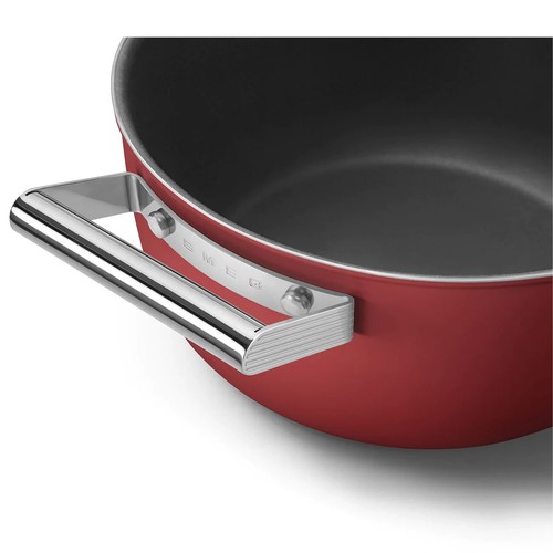 SMEG CASSERUOLA CON COP CM.24 ALLUM. ANTIADERENTE COOKWARE INDUZIONE 3 2023 - Foto 4 di 6