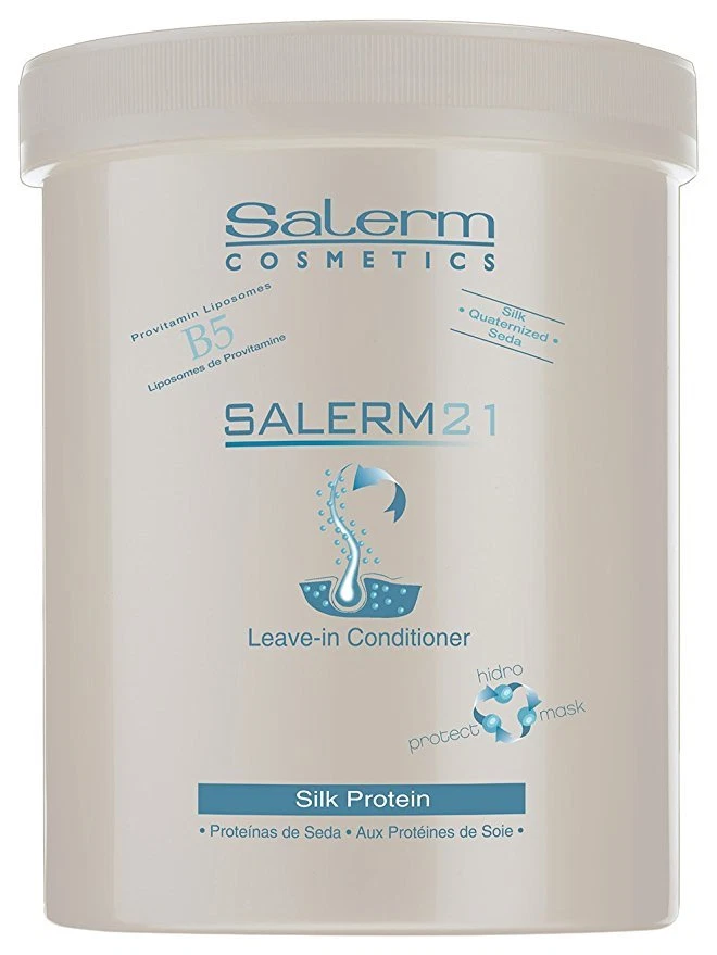 Salerm 21 1000 ML With Protein Silk Leave In Conditioner 34.5 OZ